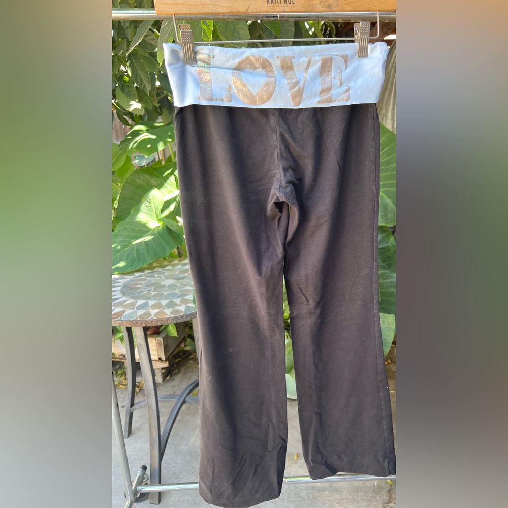 Jenni Black and Silver Flare Pants